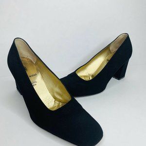 BRUNO MAGLI Mary Jane Pumps Ladies 8 B Black Italy